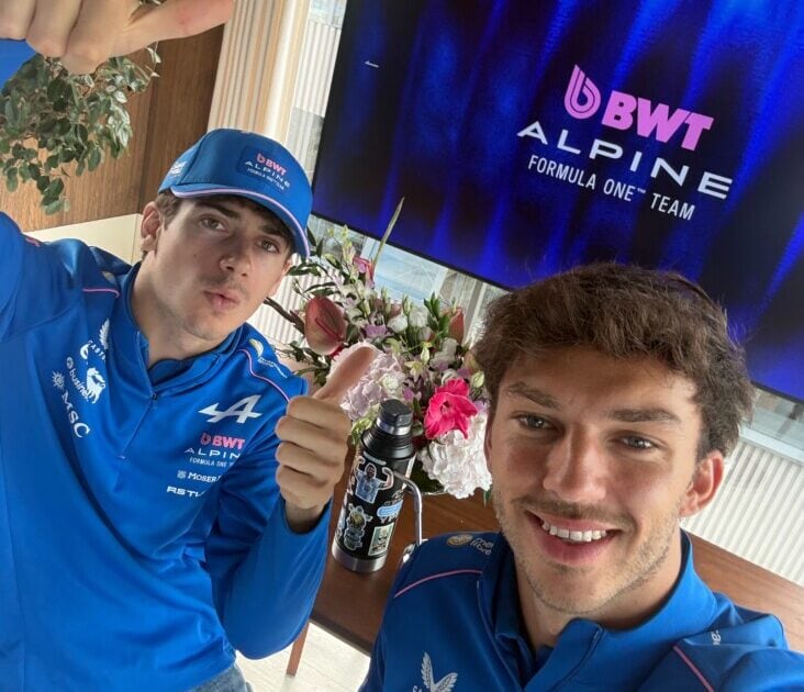 Gasly aplaude la continuidad de Colapinto en Alpine y se ilusiona con Monza: "Trabajamos bien juntos"
