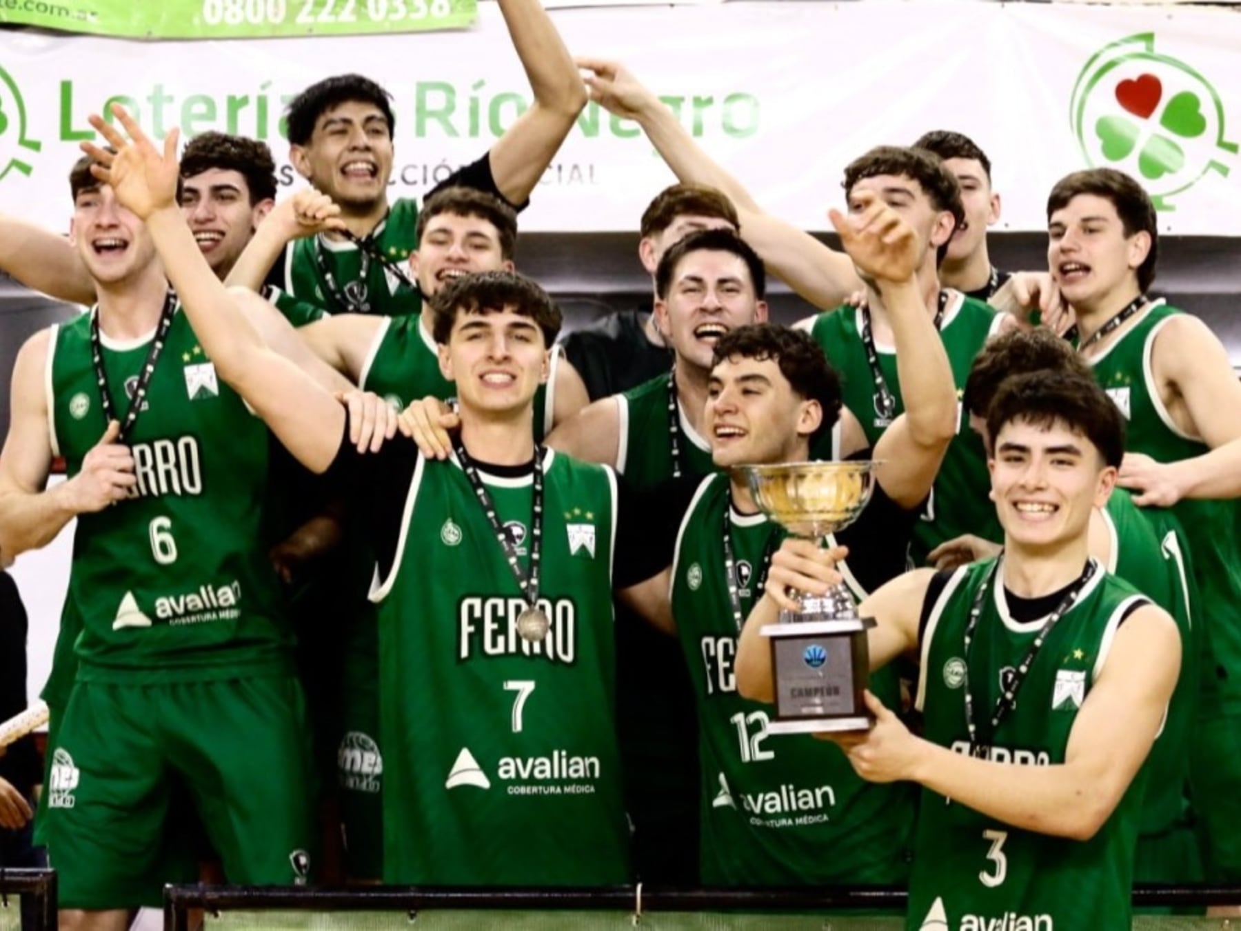 Ferro de Caballito gritó campeón en Viedma y se llevó la Liga Federal Formativa U21