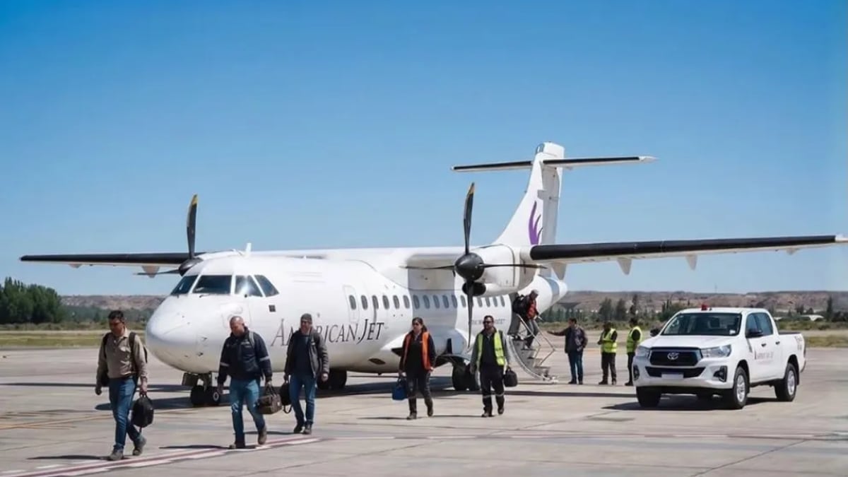 American Jet vuelve a surcar los cielos neuquinos con vuelos directos a Chos Malal y Chapelco
