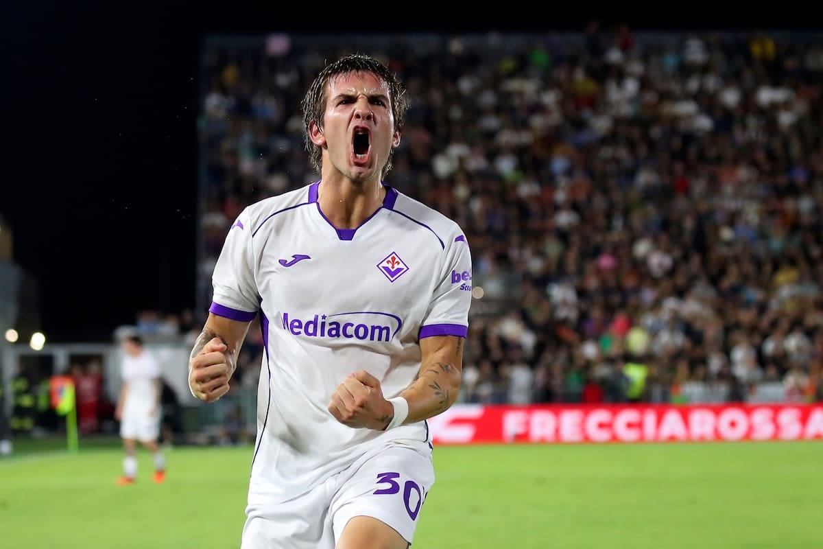 Mastantuono se desahogó con un hat-trick y le cambió la cara a una Fiorentina que estaba contra las cuerdas