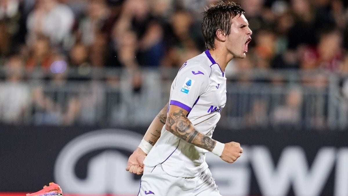 Mastantuono rompió la racha negra de la Fiorentina con una noche para el infarto en el sur de Italia