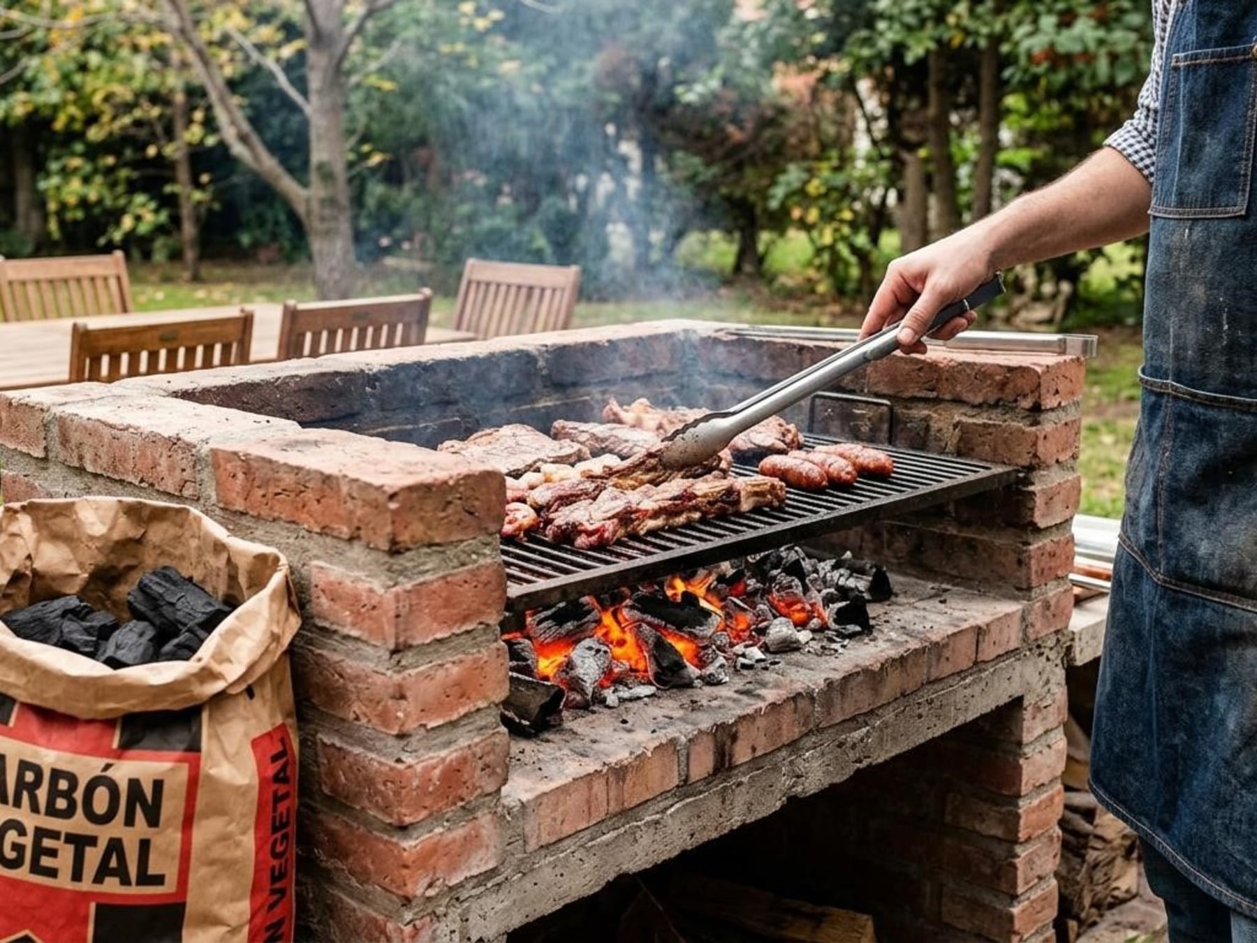 Cuánto carbón cargar para que el fuego no te deje a mitad de camino