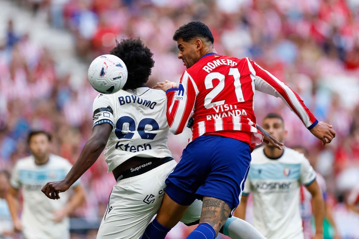 El Atlético de Simeone pasó por arriba a Osasuna y ya calienta motores para el derbi