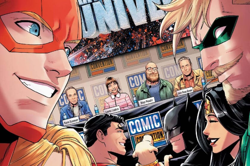 Stuart y compañía se cruzan con Flash en un cómic y casi terminan del lado de Linterna Verde