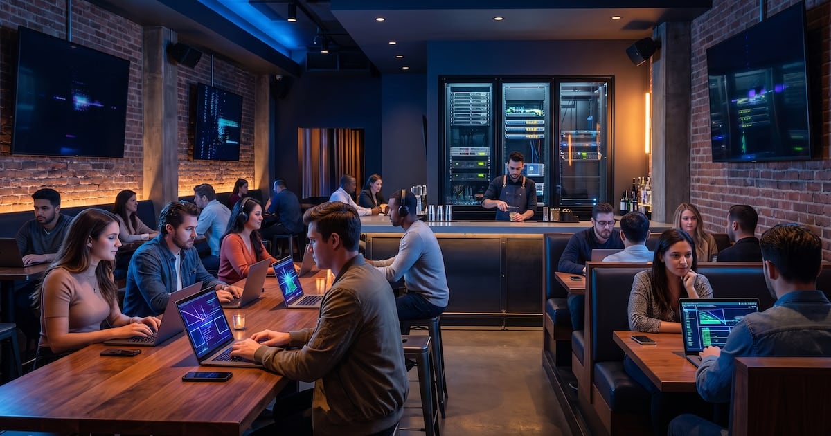 El bar ahora también factura GPU: cómo funcionan los locales donde una consumición te abre la puerta a la inteligencia artificial