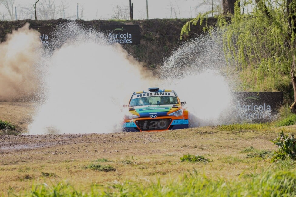 Heiland y Heiland se quedaron con todo en Arrecifes y mandan en el Regional de Rally