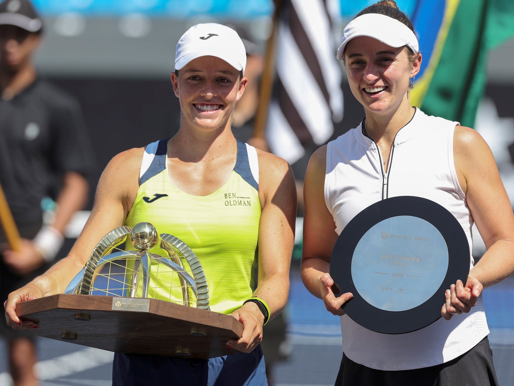 Podoroska no pudo cerrar la final en San Pablo pero volvió a poner al tenis argentino en lo más alto
