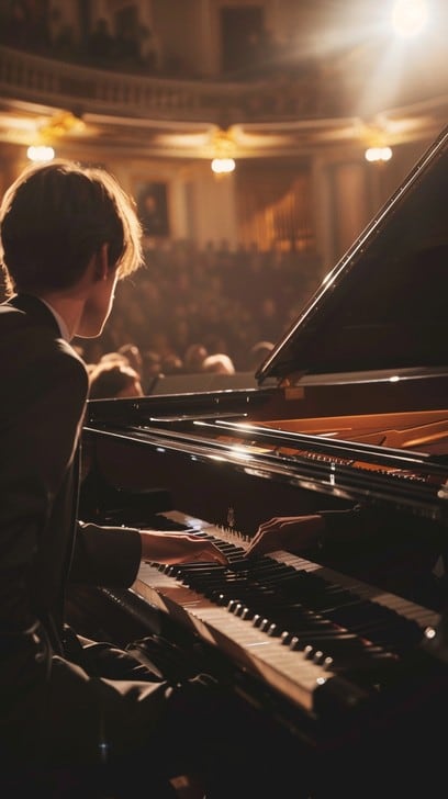 Fito Páez volvió al piano en la tele de Pergolini y se imaginó de pie frente a una orquesta