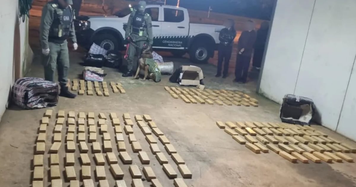 Misiones: secuestran más de 142 kilos de marihuana en un colectivo que iba de Iguazú a Buenos Aires