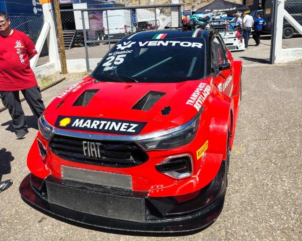 Ciarrocchi arrancó arriba en El Zonda y la pulse del Fiat sonó fuerte en San Juan