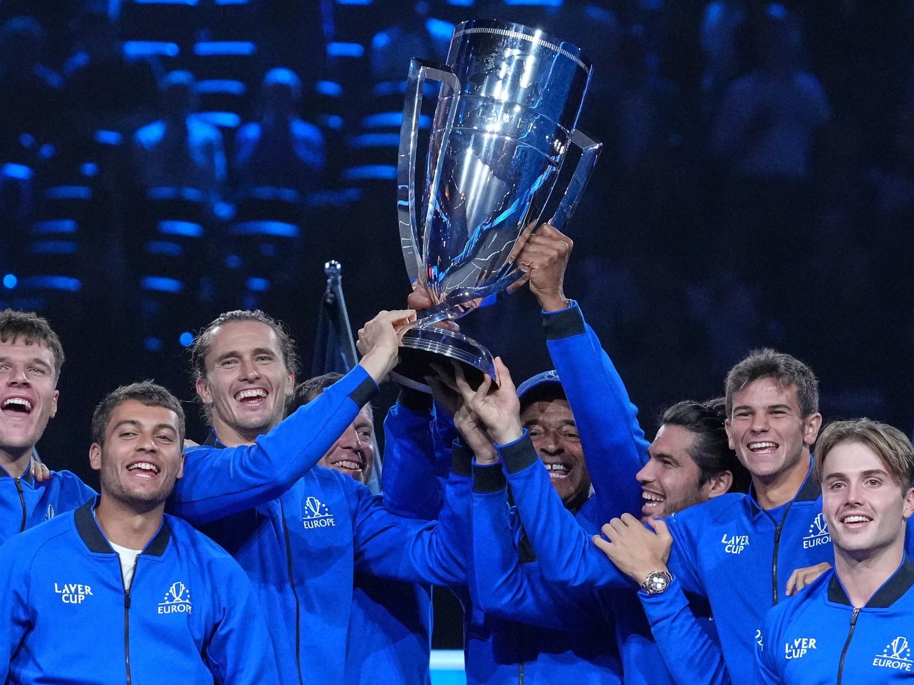Zverev selló la sexta Laver Cup y Europa aplastó al Equipo Mundo de Cerúndolo en Londres