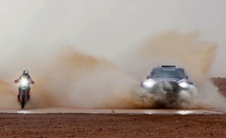 Cavigliasso y Pertegarini se animan a lo grande en el Rally de Marruecos