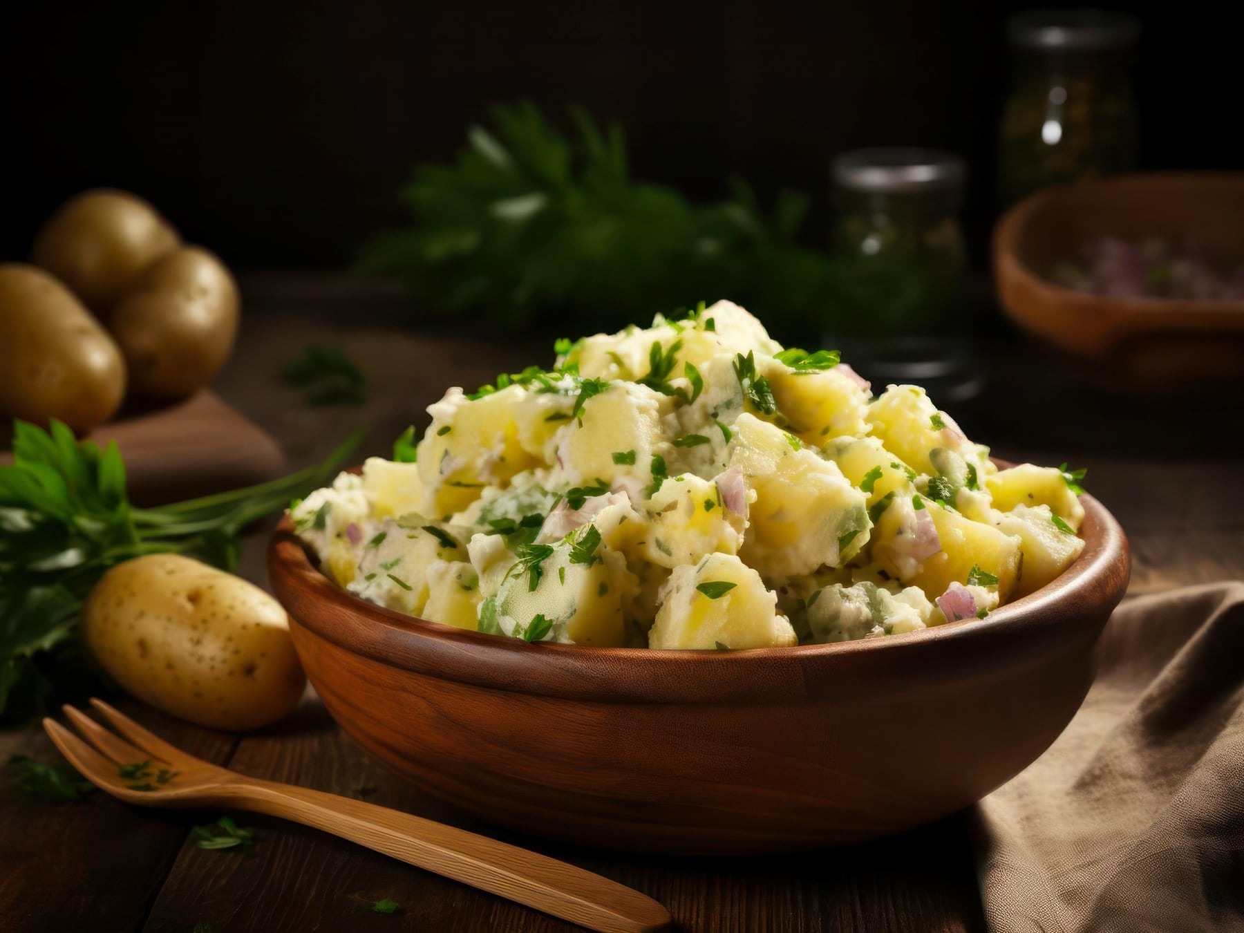 Ensalada de papa, el clásico que se reinventa: claves para que quede cremosa sin deshacerse