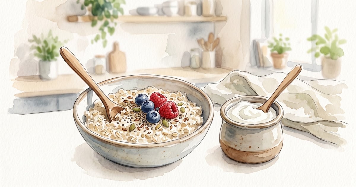 Avena y yogur griego: una dupla con fibras y bacterias que se complementan, pero no se reemplazan