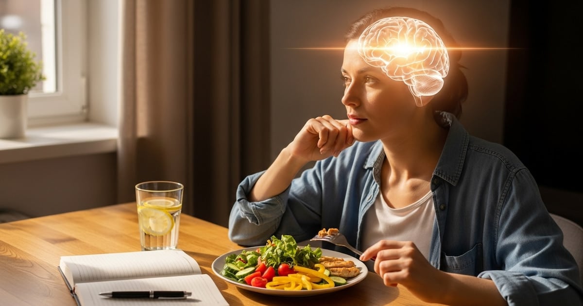Cuando el ánimo cae, una psicóloga británica propone mirar también el plato y la almohada
