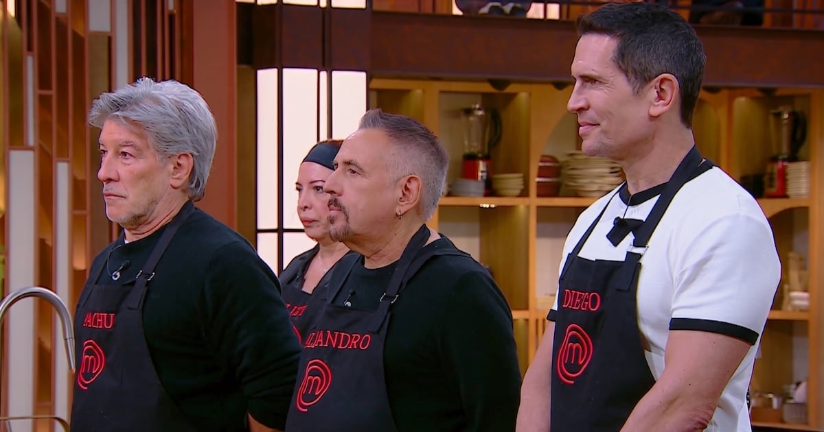 Pachu Peña se despidió de MasterChef Celebrity con la milanesa en el centro de la escena