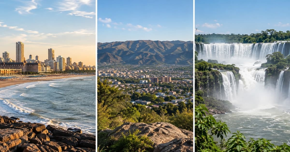 Tres destinos y tres rangos de precio para el fin de semana largo de octubre: cuánto cuesta dormir tres noches en la costa, las sierras y la frontera