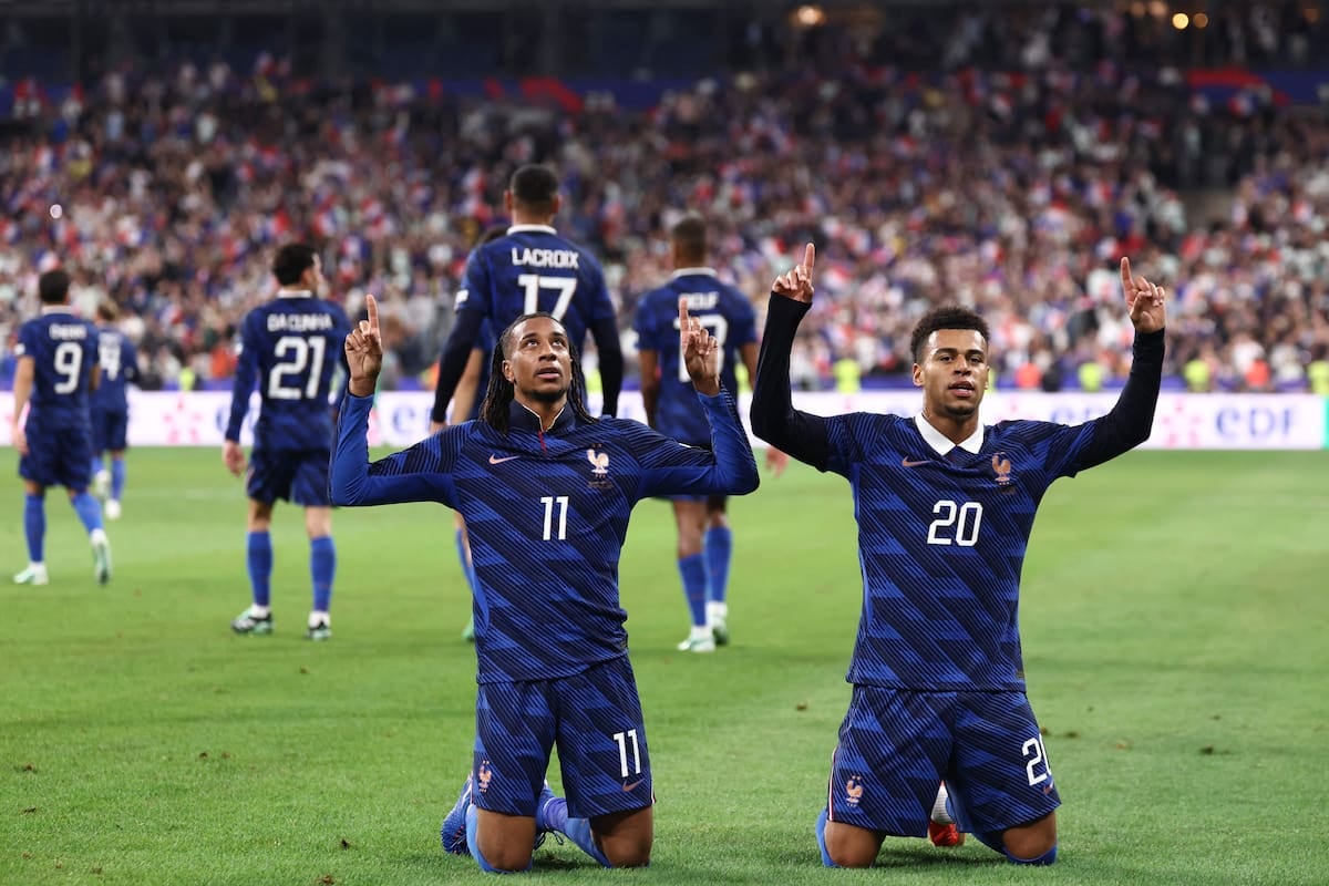 Francia lo dio vuelta a lo grande y Italia se acomodó en la Nations League