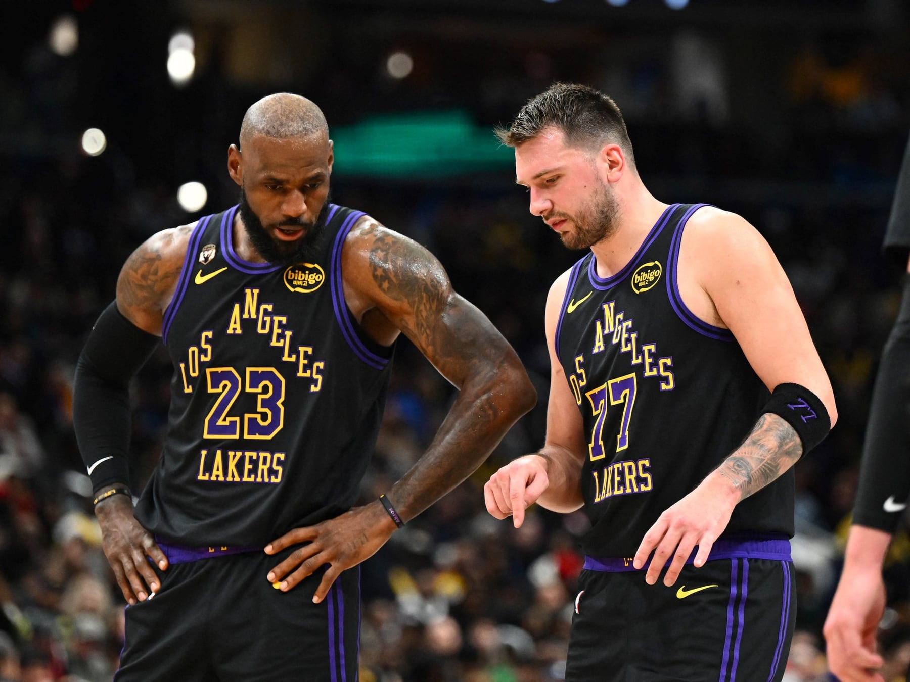 Arrancó la ilusión: los Lakers de Doncic golearon a Utah en la pretemporada
