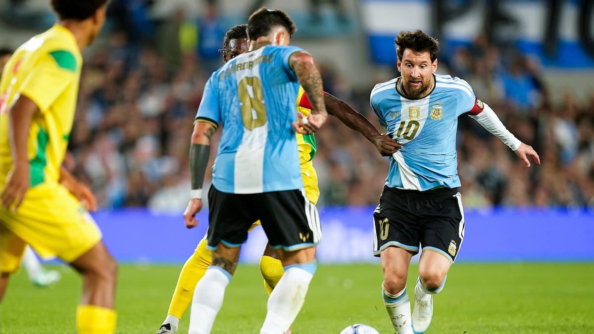 Otamendi y una noche de Monumental: Argentina le gana 1-0 a Benín en la despedida de Messi