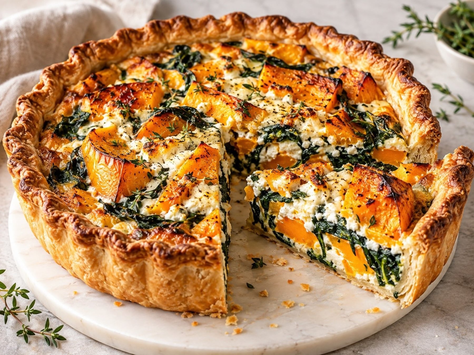 Tartas de verduras: la clave está en el agua que no se ve