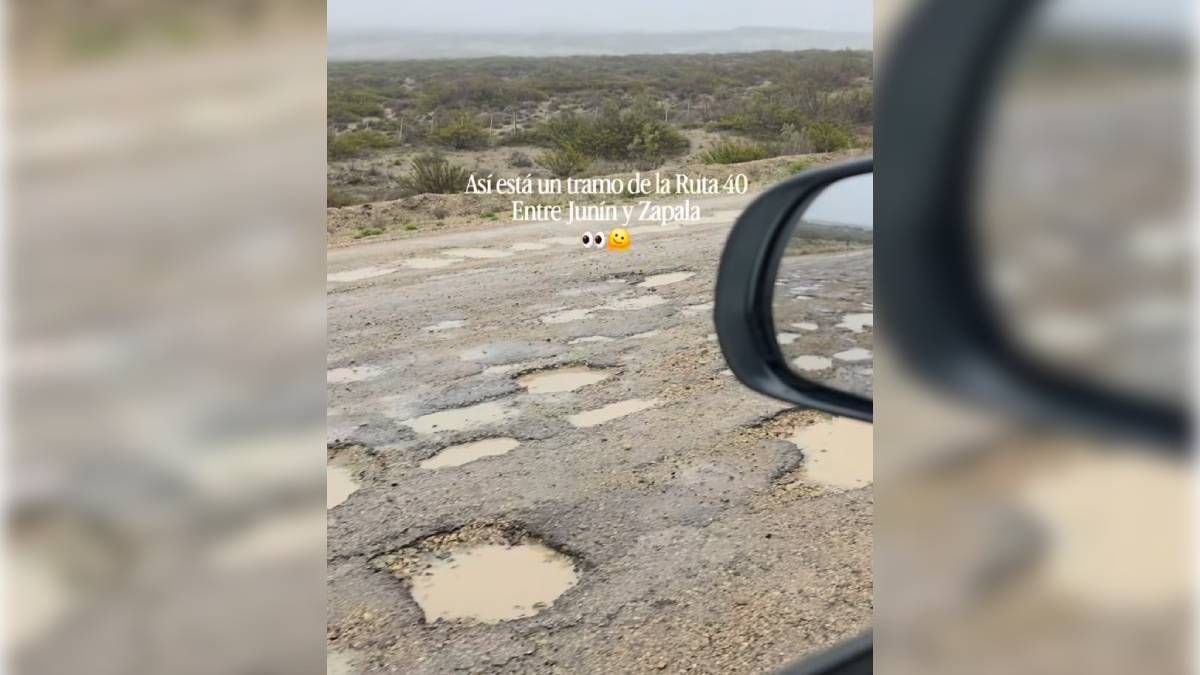 Ruta 40 en Neuquén: el tramo Junín-Zapala se vuelve una pesadilla de 30 kilómetros