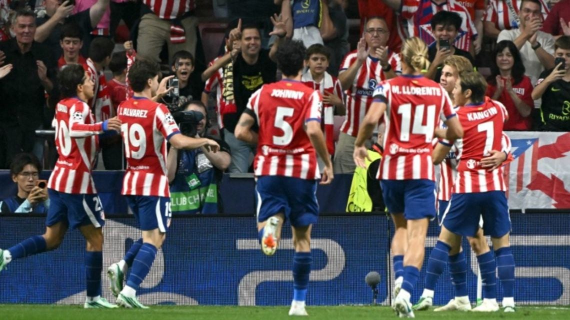 El Atleti recuperó la sonrisa europea: 2-0 al United en el Metropolitano