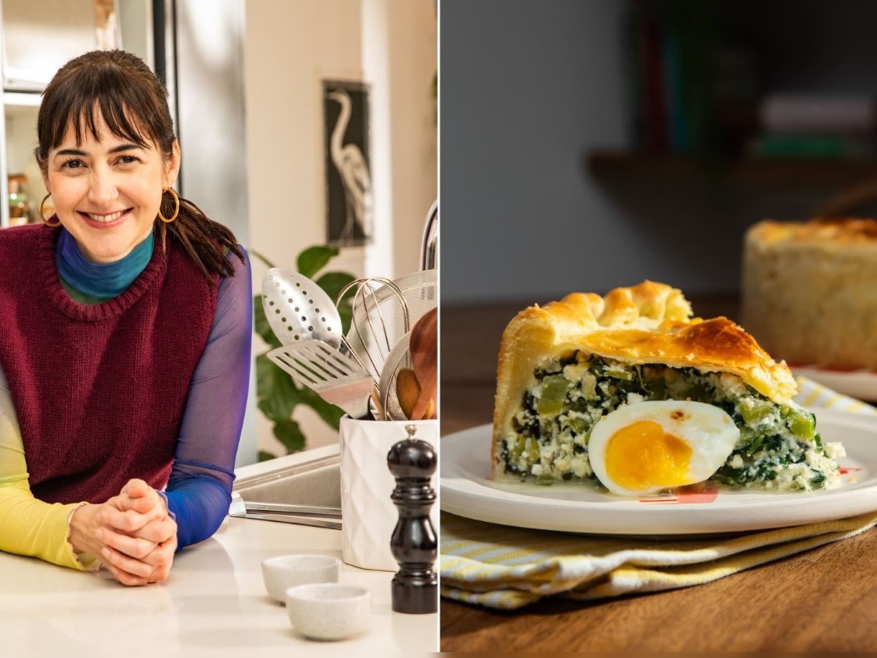 La masa crocante y el relleno jugoso: el método de Ximena Sáenz para que la tarta salada salga bien
