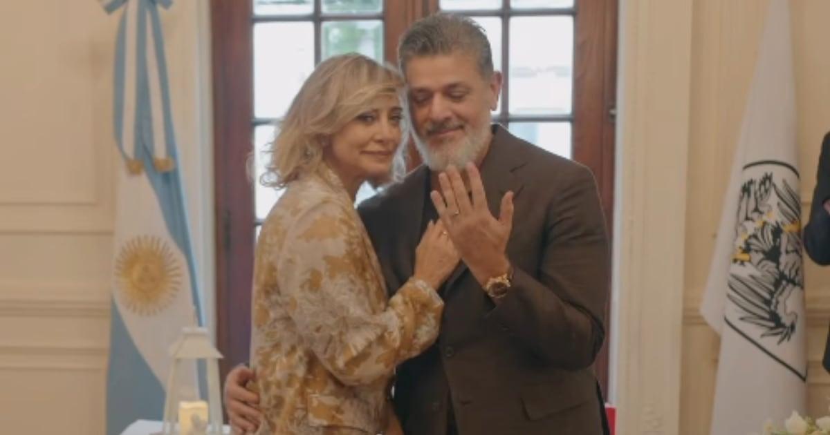 Andrea Ghidone y Pablo Otero pasaron por el civil y ya calientan motores para la gran fiesta del 24 de octubre