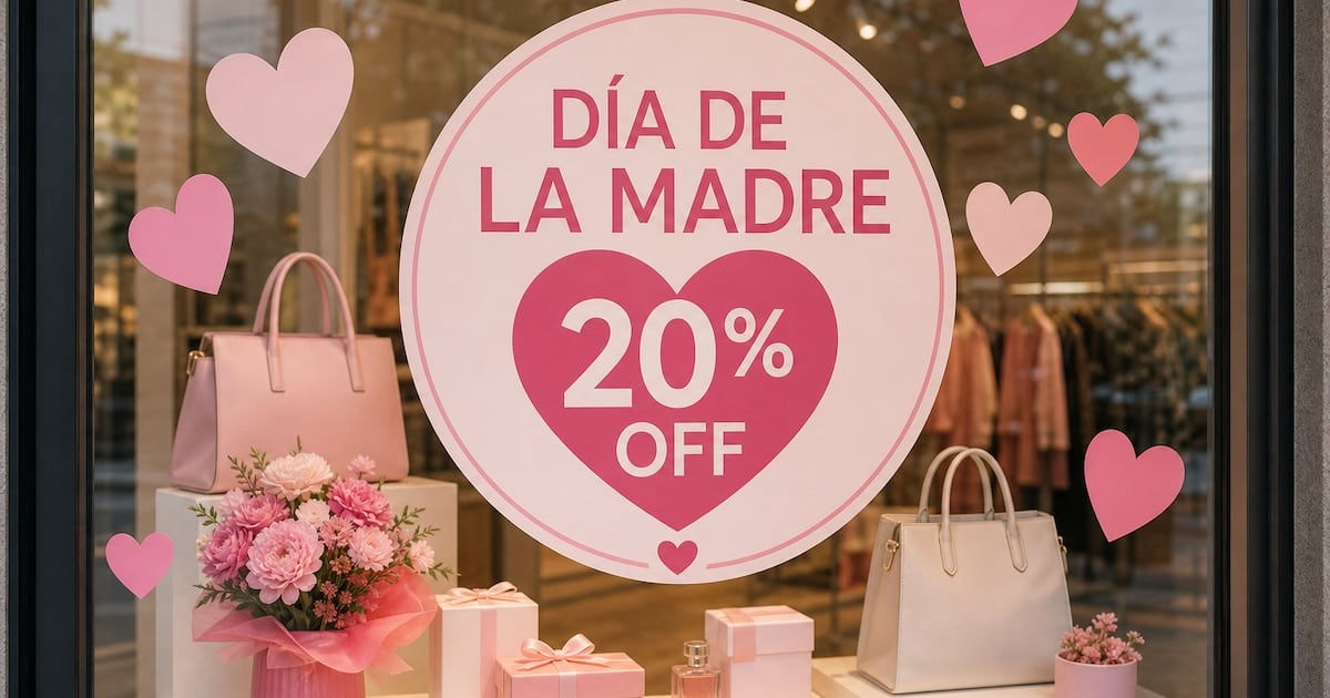 El comercio pyme cerró el Día de la Madre con una caída real del 1,4% y acumula cinco años en retroceso