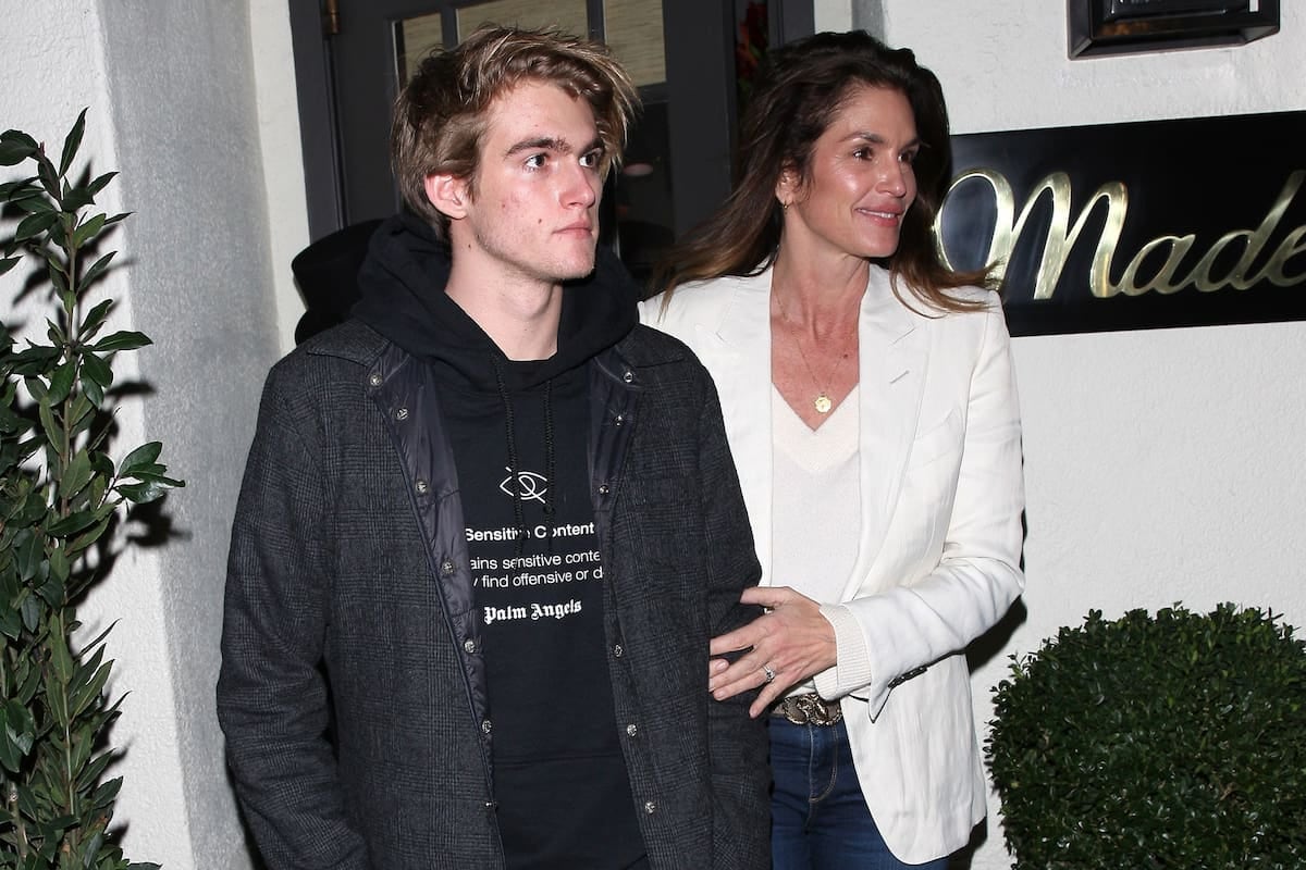 Cindy Crawford le puso alas de ángel a su despedida y dejó hablar al corazón