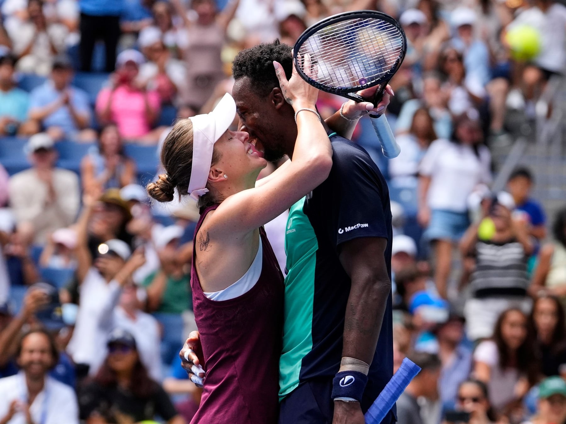 Svitolina anunció su separación de Monfils y abrió un proceso interno que la obliga a dejar de lado el matrimonio