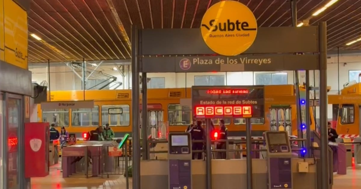 La protesta gremial dejó sin servicio a las seis líneas del subte