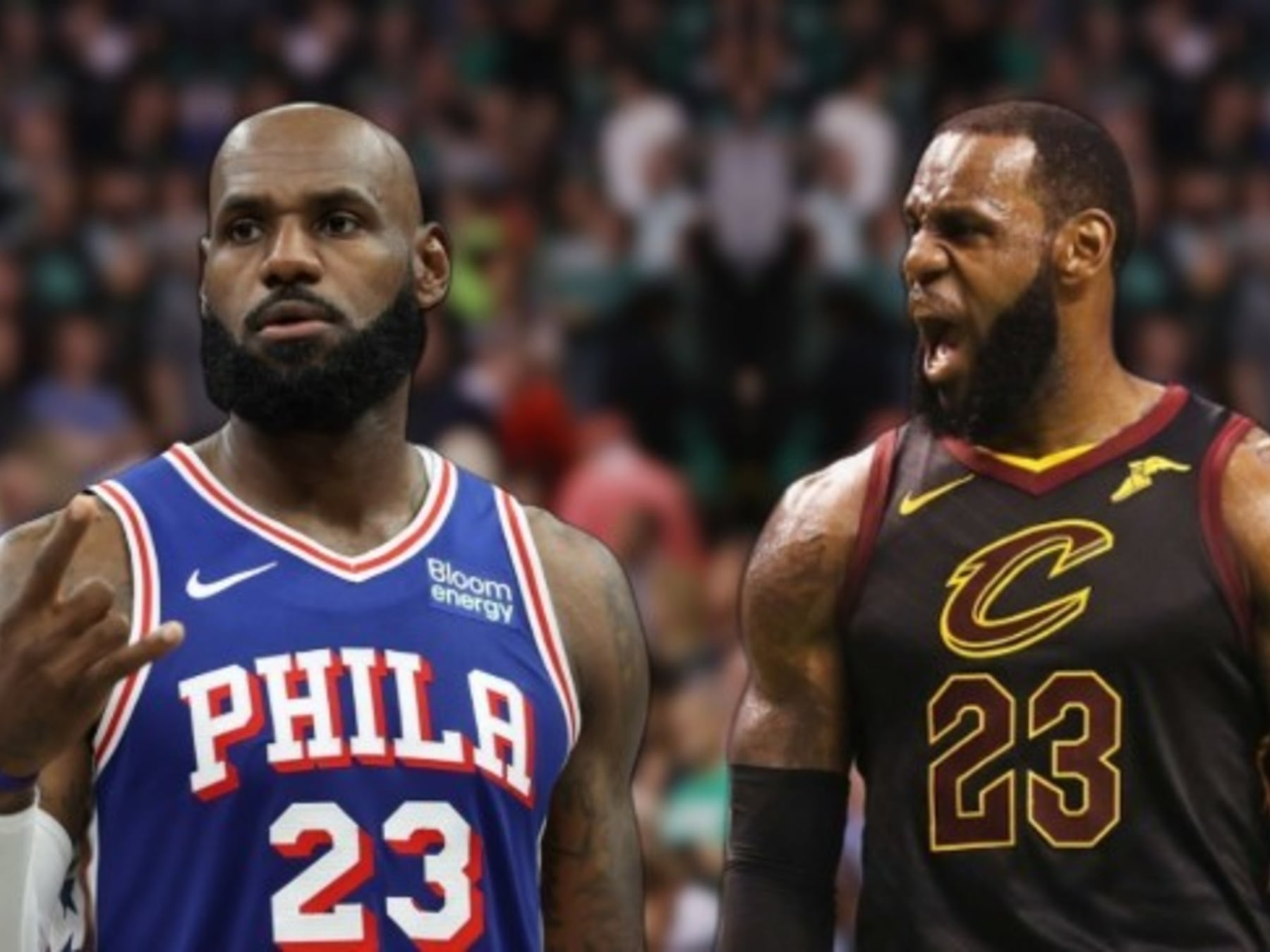 LeBron vuelve a Cleveland, pero esta vez desde Philadelphia